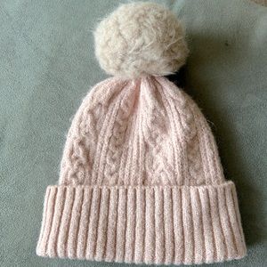 Pink beanie